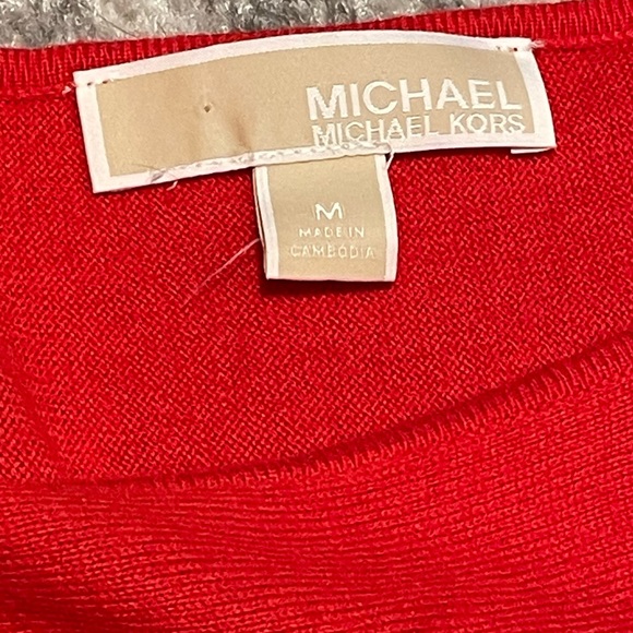 Red Michael Kors Sweater - Picture 2 of 3